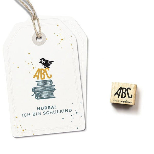 Cats on Appletrees Mini Stamp - ABC - 24Papershop