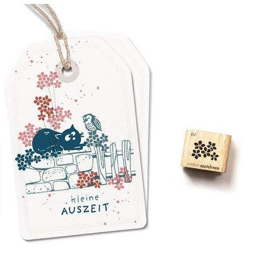 Cats on Appletrees Mini Stamp - Blossom 61 - Forget-me-not - 24Papershop