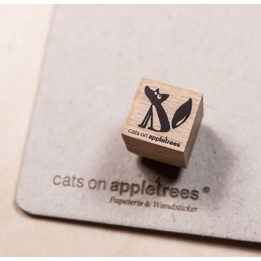 Cats on Appletrees Mini Stamp Ewald the Fox - 24Papershop