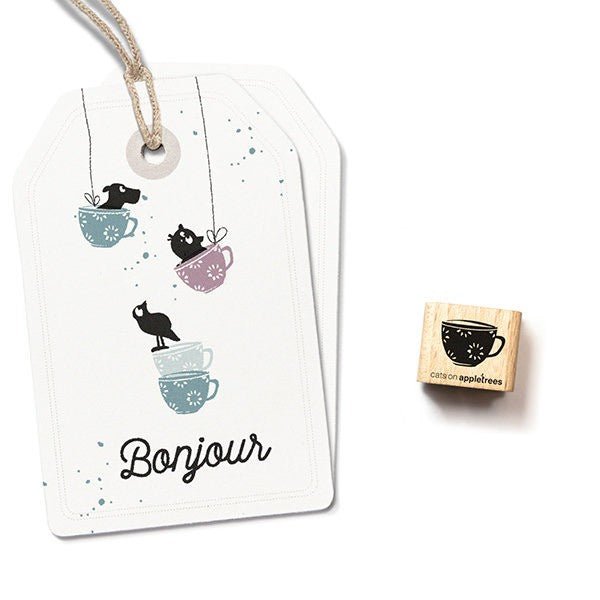 Cats on Appletrees Mini Stamp Flower Cup 2 - 24Papershop