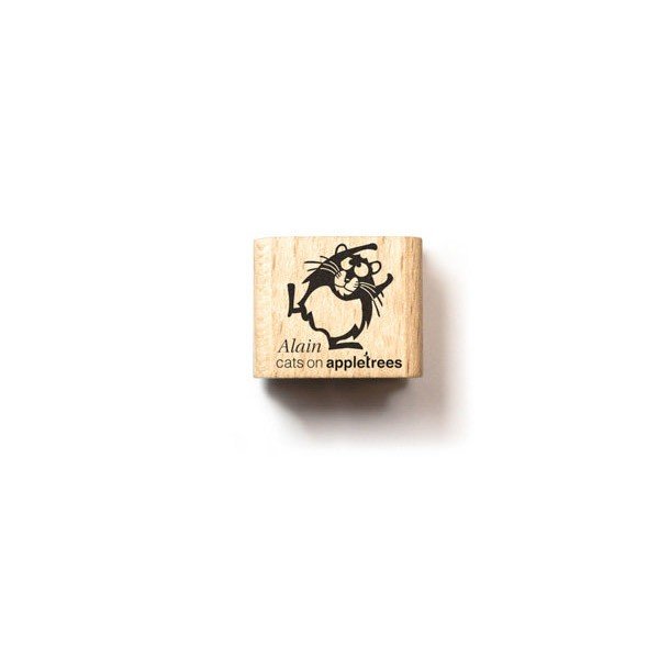 Cats on Appletrees Mini Stamp - Hamster Alain - 24Papershop