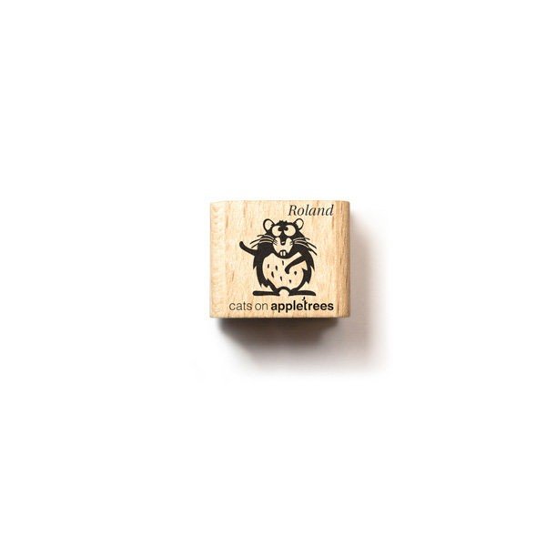 Cats on Appletrees Mini Stamp - Hamster Roland - 24Papershop