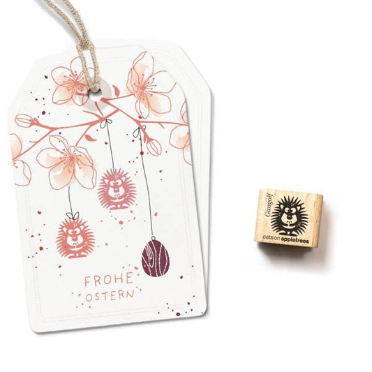 Cats on Appletrees Mini Stamp - Hedgehog Gangolf - 24Papershop