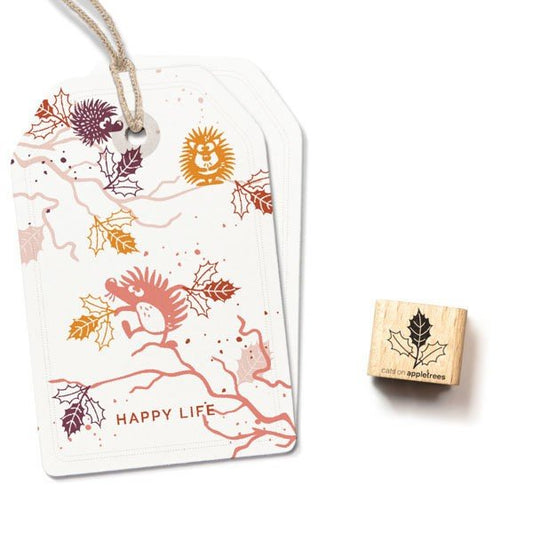 Cats on Appletrees Mini Stamp - Holly 3 - 24Papershop