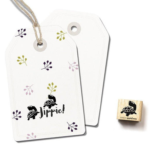 Cats on Appletrees Mini Stamp - Kalea the Turtle - 24Papershop