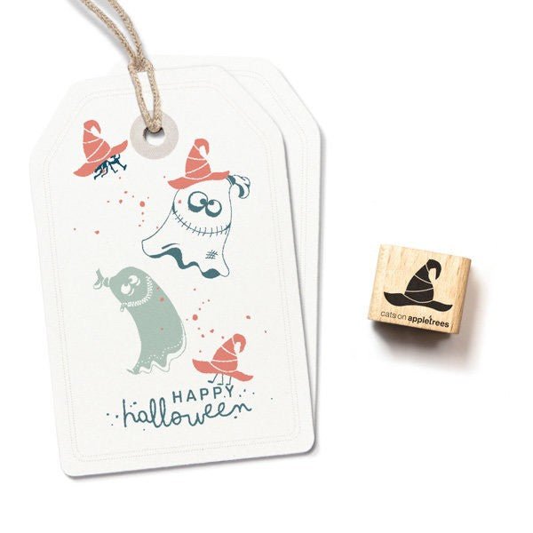 Cats on Appletrees Mini Stamp - Magic Hat - 24Papershop