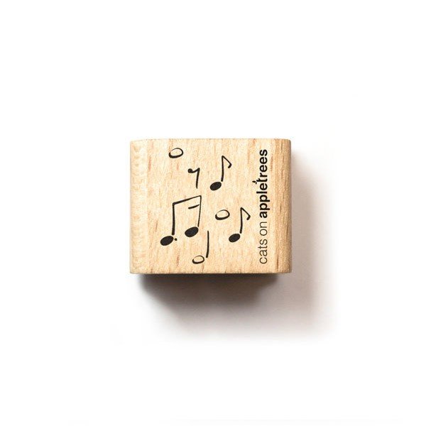 Cats on Appletrees Mini Stamp Music Cloud - 24Papershop