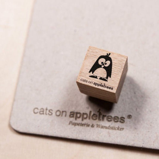 Cats on Appletrees Mini Stamp Oscar the Penguin - 24Papershop