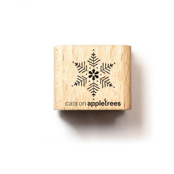 Cats on Appletrees Mini Stamp Snowflake 2 - 24Papershop