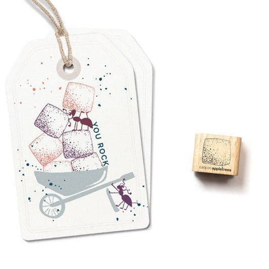 Cats on Appletrees Mini Stamp - Stone 1 - 24Papershop