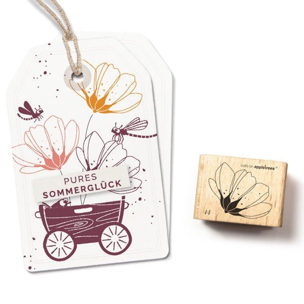 Cats on Appletrees Stamp - Blossom 44 Cosmea - 24Papershop