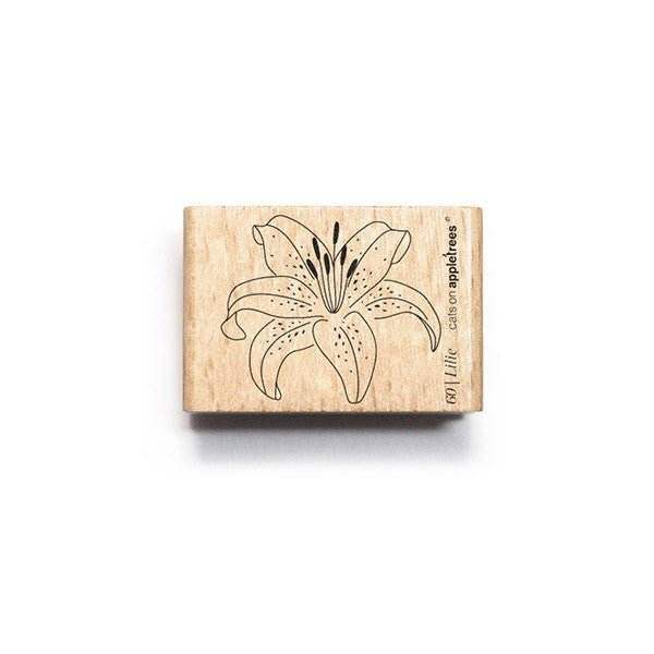 Cats on Appletrees Stamp - Blossom 60 - Lily - 24Papershop
