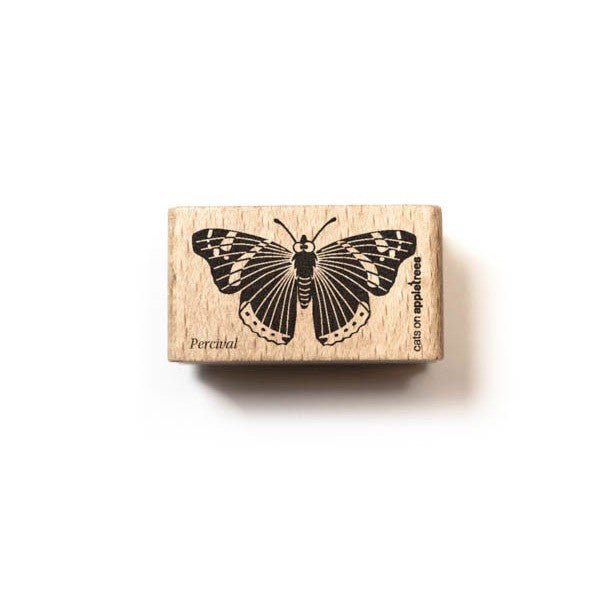 Cats on Appletrees Stamp - Butterfly Percival - 24Papershop