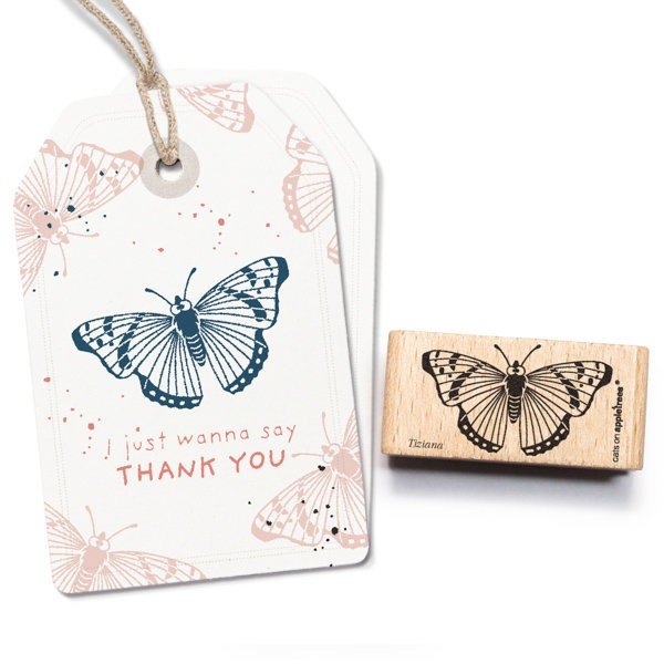 Cats on Appletrees Stamp - Butterfly Tiziana - 24Papershop