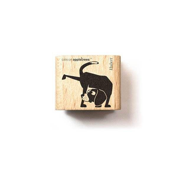 Cats on Appletrees Stamp - Dog Hubert - 24Papershop