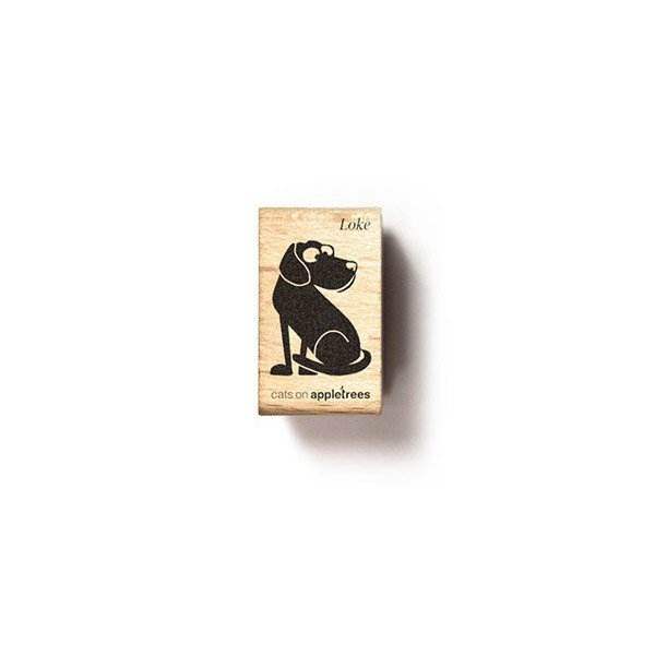 Cats on Appletrees Stamp - Dog Loke - 24Papershop