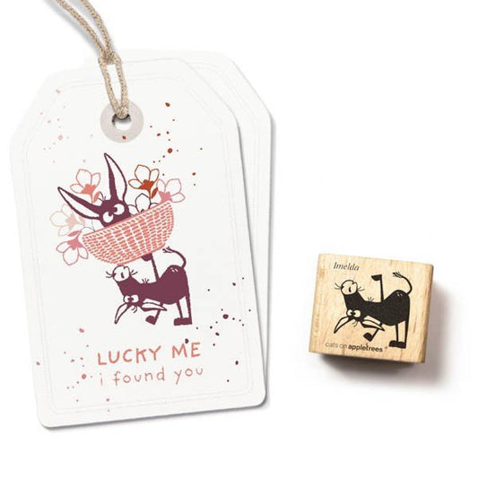 Cats on Appletrees Stamp - Donkey Imelda - 24Papershop