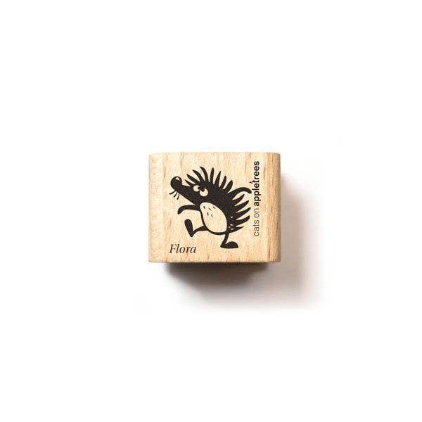 Cats on Appletrees Stamp - Hedgehog Flora - 24Papershop