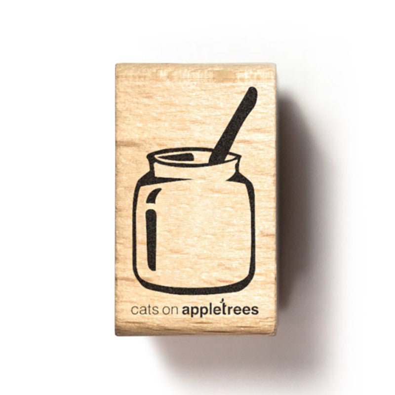 Cats on Appletrees Stamp Jam Jar - 24Papershop