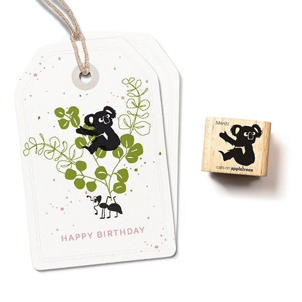 Cats on Appletrees Stamp Koala 1 Moritz - 24Papershop