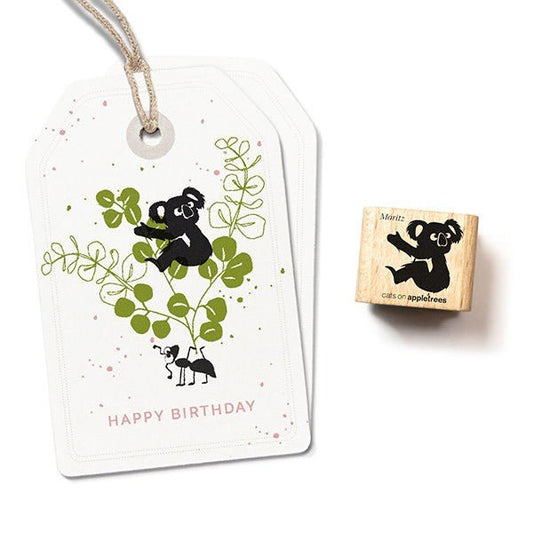 Cats on Appletrees Stamp Koala 1 Moritz - 24Papershop