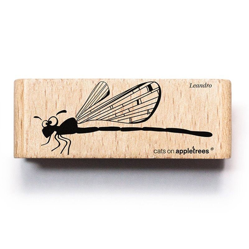 Cats on Appletrees Stamp Leandro the Dragon - Fly - 24Papershop