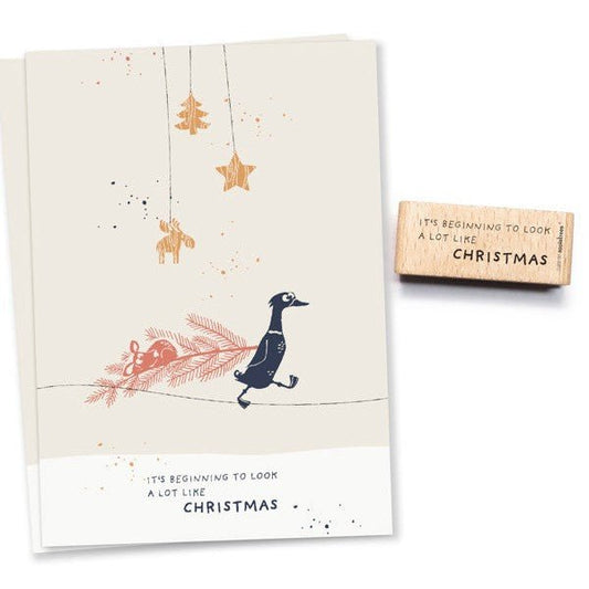 Cats on Appletrees Stamp - Look Like Christmas - 24Papershop