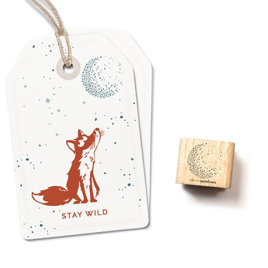 Cats on Appletrees Stamp Planet 3 Moon - 24Papershop