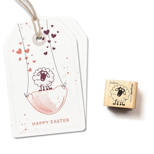 Cats on Appletrees Stamp - Sheep Isidora - 24Papershop