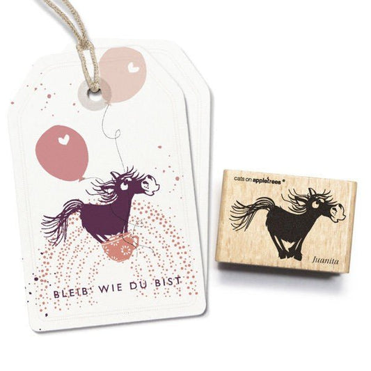 Cats on Appletrees Stamp - Shetland Pony Juanita - 24Papershop