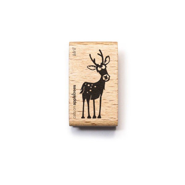 Cats on Appletrees Stamp - Stag Calf Idril - 24Papershop