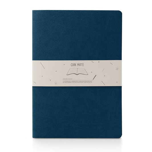 Ciak Mate Notitieboek Blue Extra Large - Gelinieerd - 24Papershop