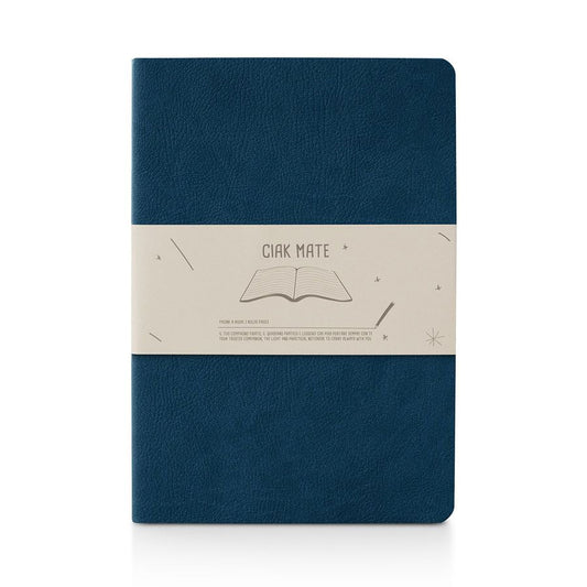 Ciak Mate Notitieboek Blue Large - Gelinieerd - 24Papershop