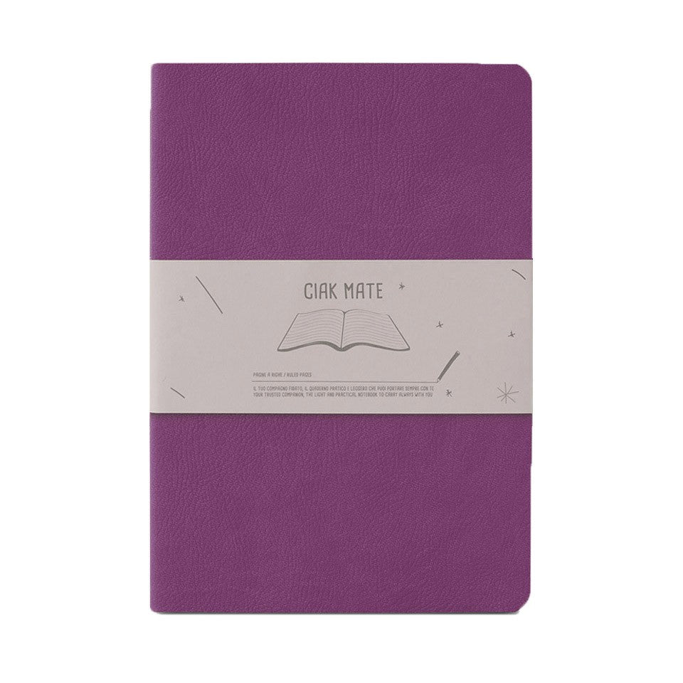 Ciak Mate Notitieboek Pink Large - Gelinieerd - 24Papershop