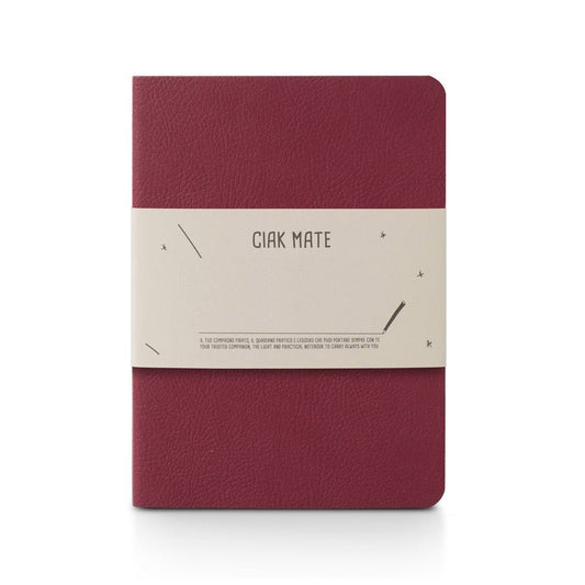 Ciak Mate Notitieboek Rood Medium - Dotted - 24Papershop