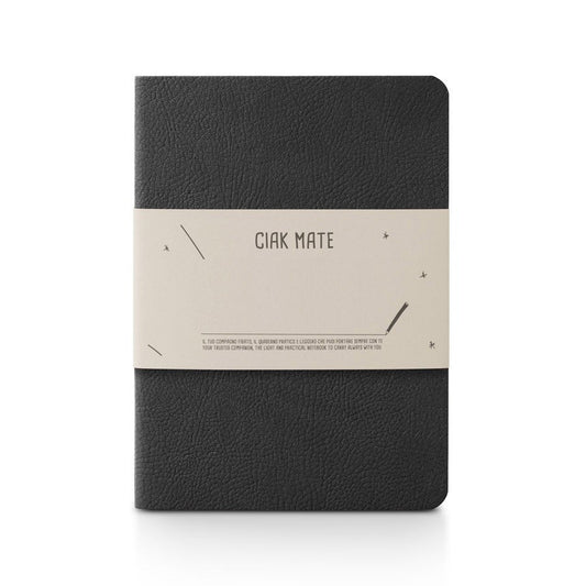 Ciak Mate Notitieboek Zwart Medium - Dotted - 24Papershop