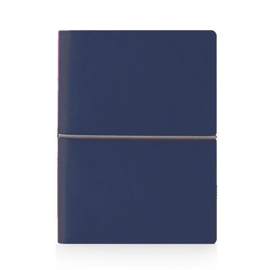 Ciak Notitieboek Blauw Large - Blanco - 24Papershop