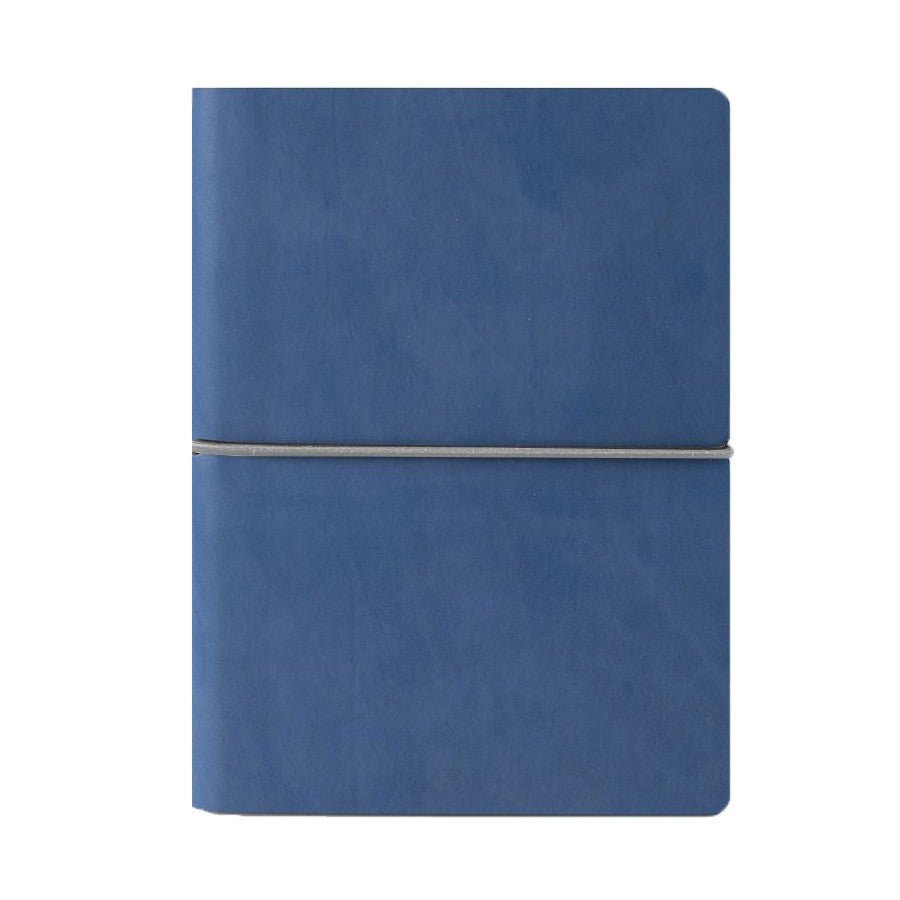 Ciak Notitieboek Blauw Large - Gelinieerd - 24Papershop