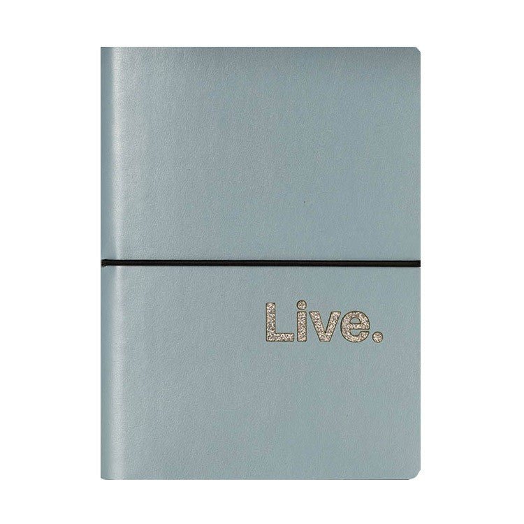 Ciak Notitieboek Emotions Live Celeste Midi - Gelinieerd - 24Papershop