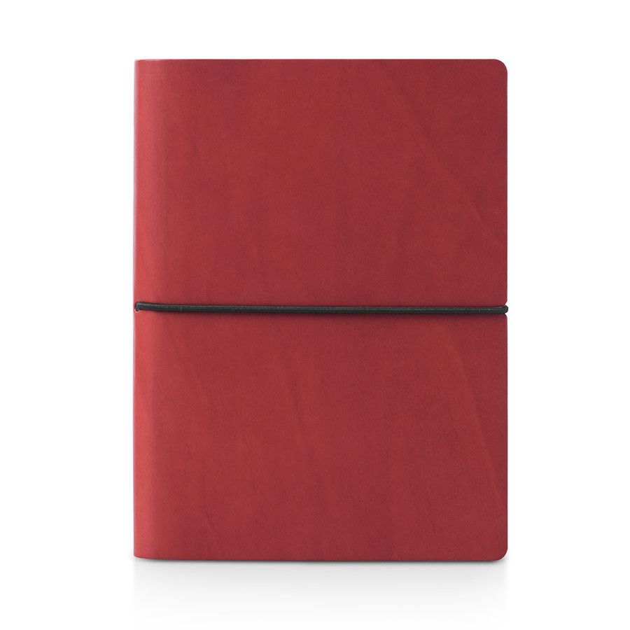 Ciak Notitieboek Rood Medium - Gelinieerd - 24Papershop