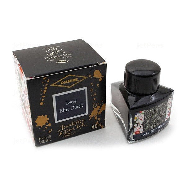 Diamine 150th Anniversary 1864 Blue Black - 40ml - 24Papershop