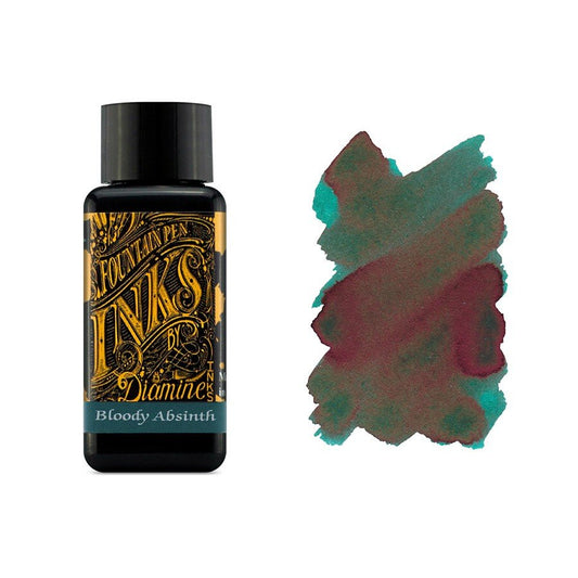 Diamine Bloody Absinth Inktpot - 30ml - 24Papershop