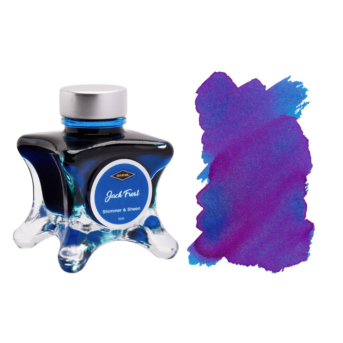 Diamine Inkvent Shimmering & Sheen Jack Frost Inktpot 50ml - 24Papershop