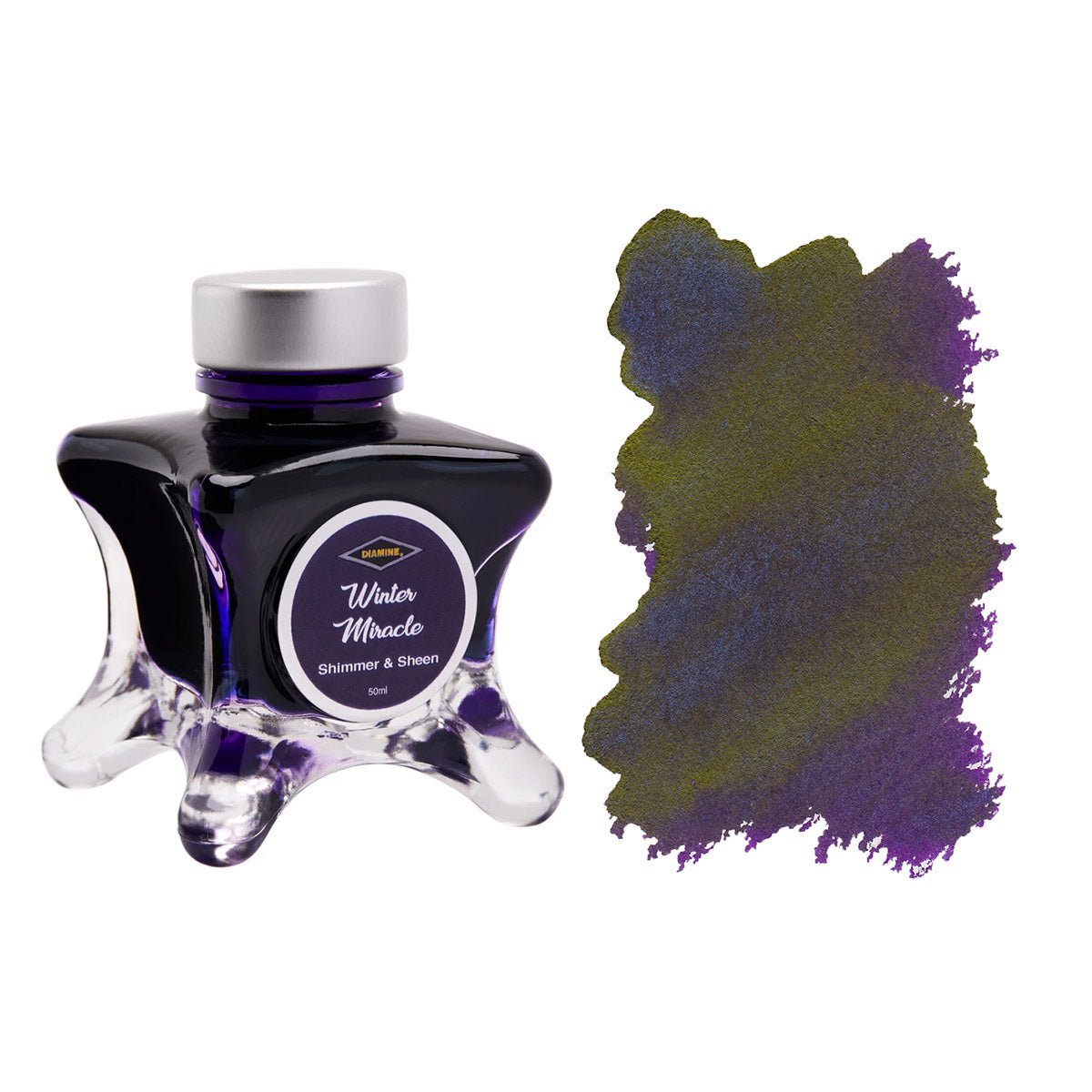 Diamine Inkvent Shimmering & Sheen Winter Miracle Inktpot 50ml - 24Papershop