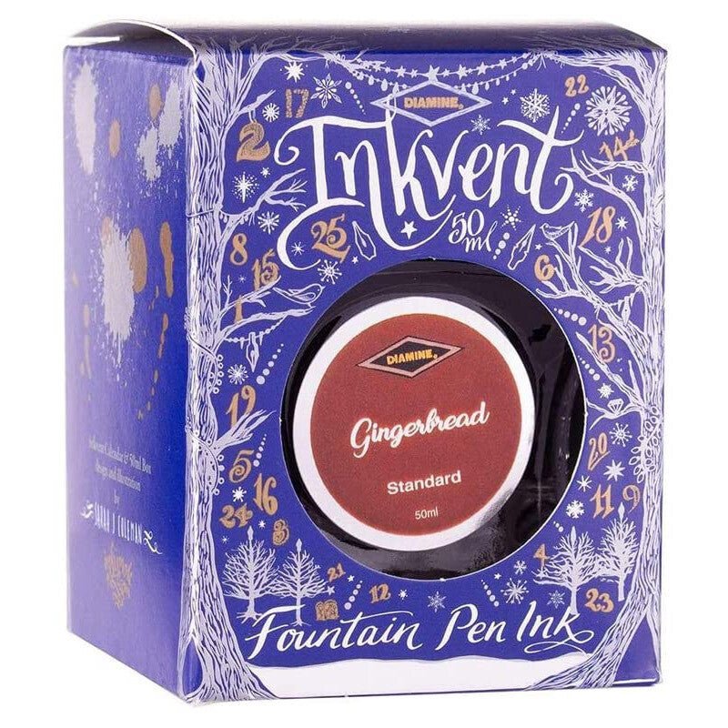 Diamine Inkvent Standard Gingerbread Inktpot 50ml - 24Papershop