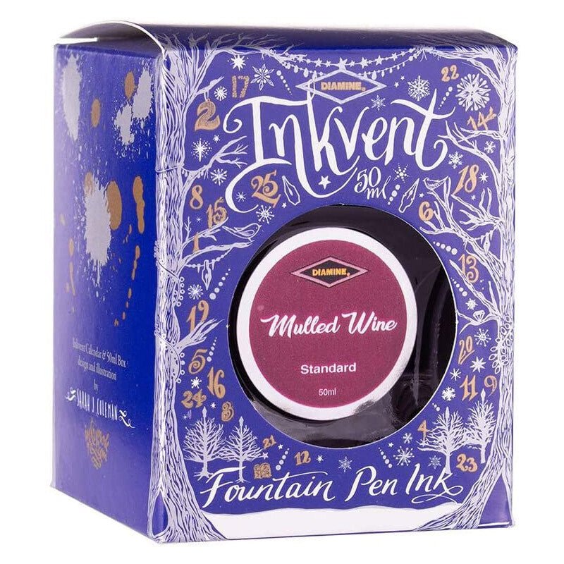 Diamine Inkvent Standard Mulled Wine Inktpot 50ml - 24Papershop