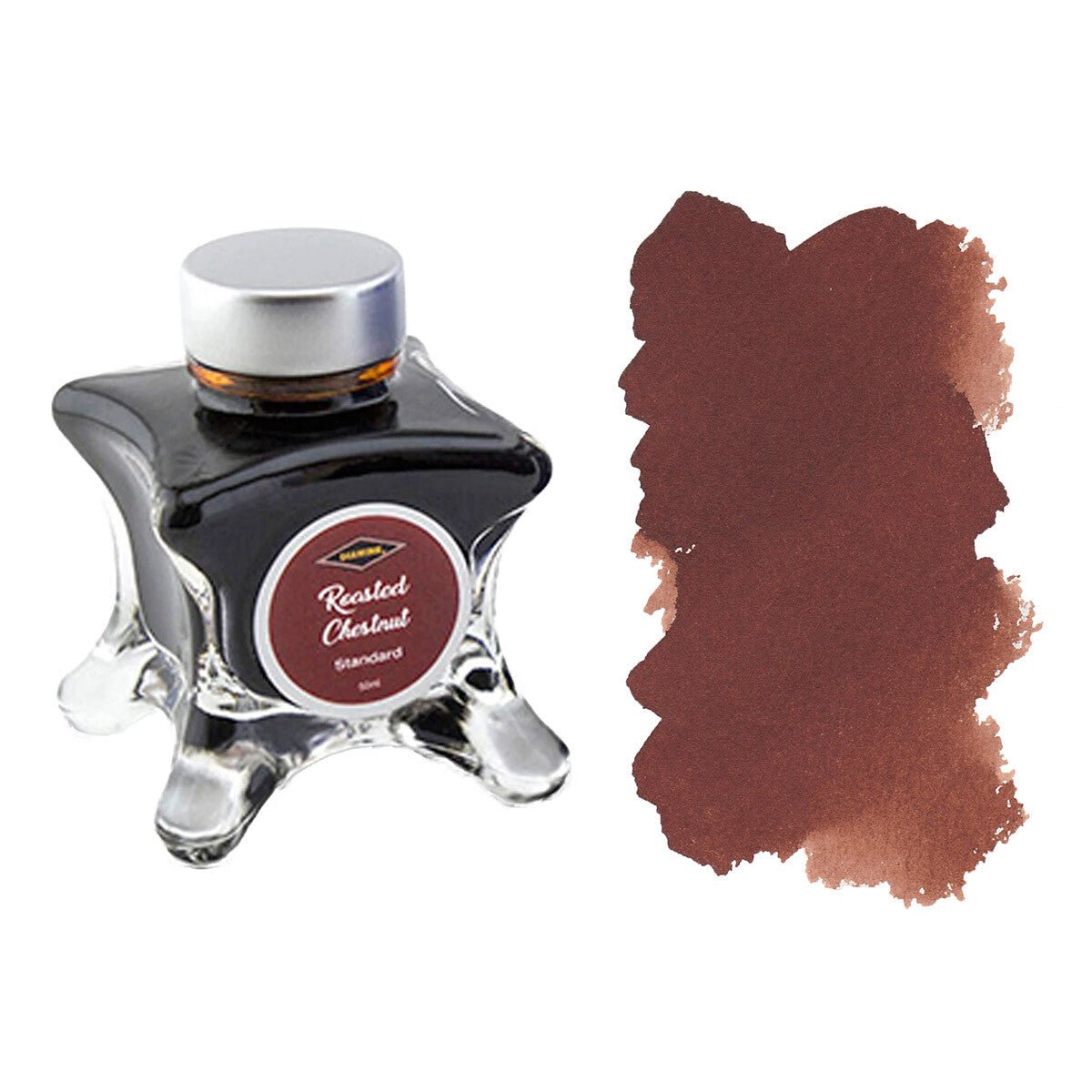 Diamine Inkvent Standard Roasted Chestnut Inktpot 50ml - 24Papershop