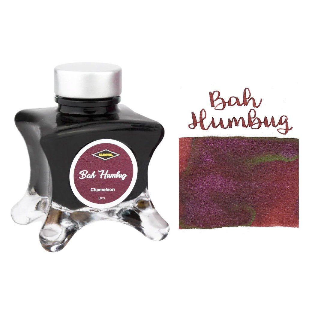 Diamine Purple Edition Shimmer Inkt 50ml - Bah Humbug - 24Papershop