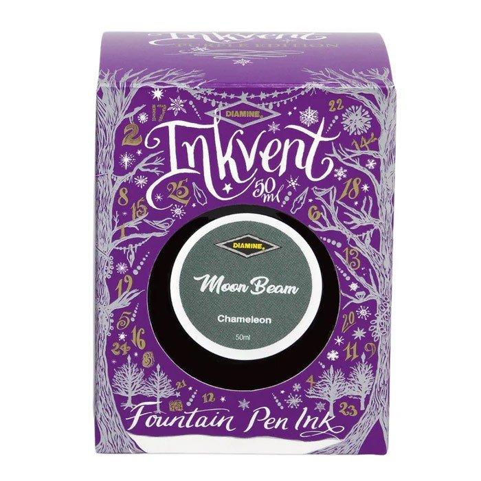 Diamine Purple Edition Shimmer Inkt 50ml - Moon Beam - 24Papershop