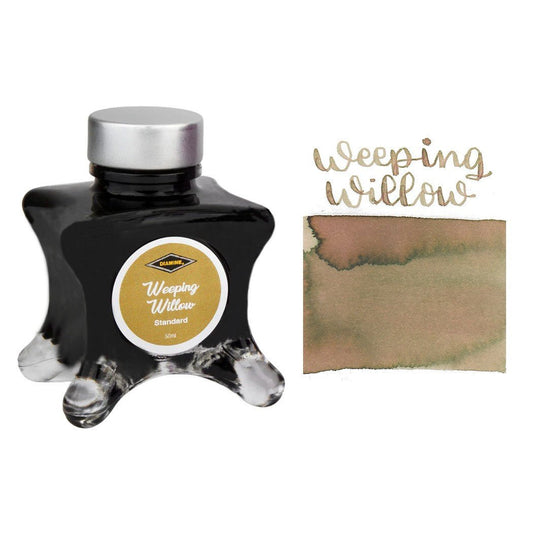 Diamine Purple Edition Shimmer Inkt 50ml - Weeping Willow - 24Papershop